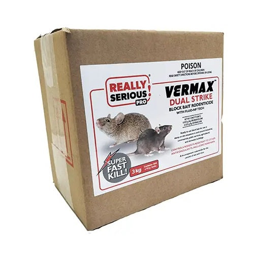 Really Serious! Pro Vermax Rat & Mice Block Bait