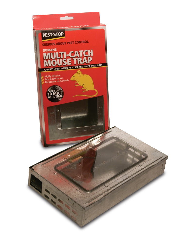 Pest-Stop Multicatch Metal Mouse Trap