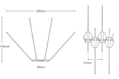 Avipoint P32 Pigeon Spikes | Bird Spikes | BUY ONLINE – Easy Pest Supplies