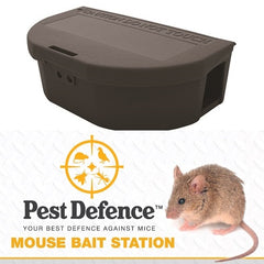 Pest Defence Lockable Mouse Bait Station